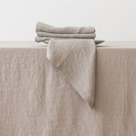 Natural linen napkin