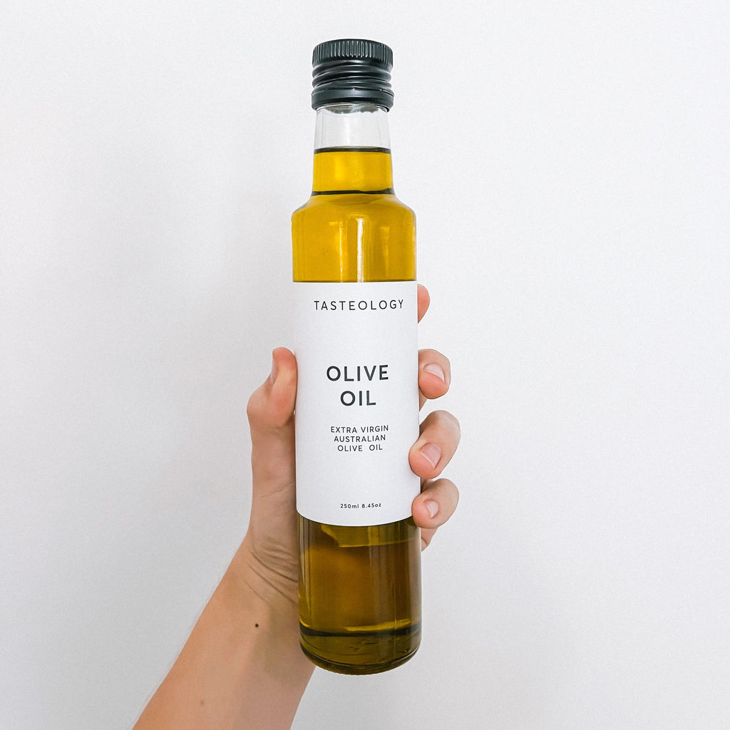 Tasteology Olive Oil Bottles Available at The White Place