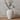 Large white floor vessel