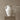 Small white urn at the white place