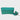 Emerald green leather bag