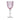 French Country Vintage Pink Wine Goblet - available at The White Place, Orange NSW