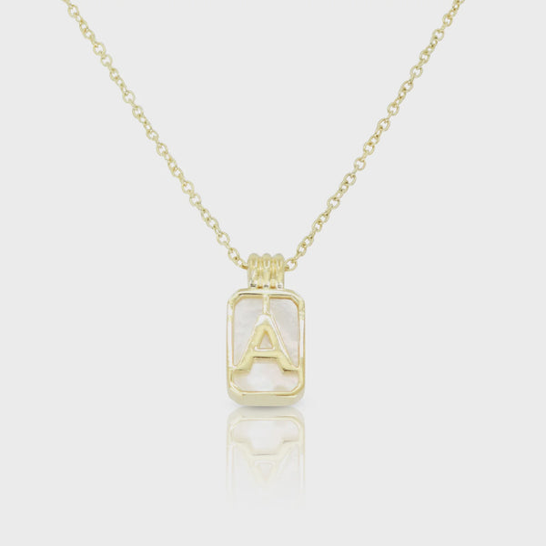 Initial Pendant Necklace