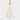 White hanging bell 