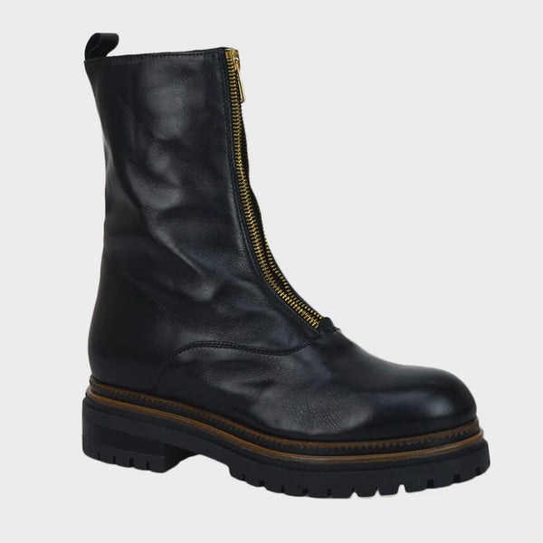 Logan boot black leather