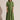 POL Toya maxi shirt dress in green