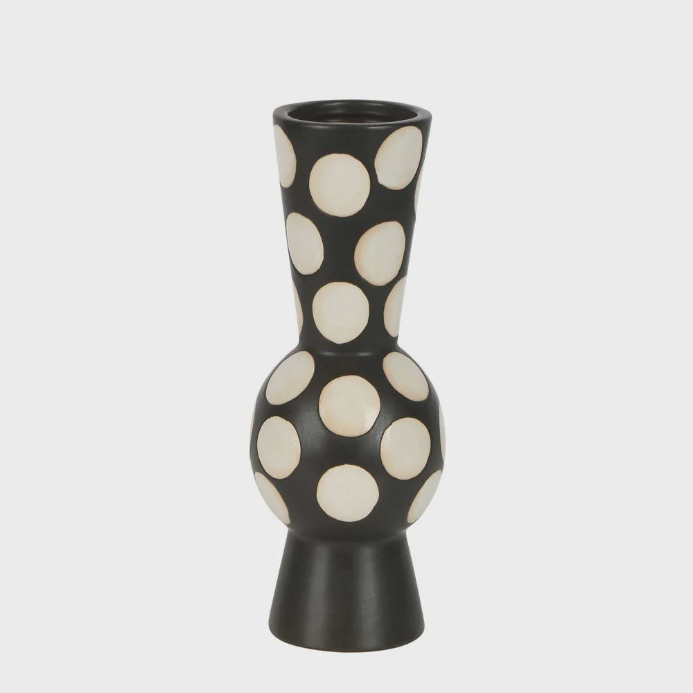 Polka Dot vase The White Place