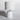 white concrete woven lamp