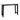 Canvas and Sasson Attic Console table - available at the white place, orange