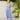 blue linen skirt - free shipping