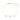 gold plated enamel heart bracelet
