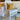 white rattan dining chair