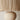 terracotta base lamp with cane shade