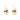 gold huggy hoop earrings at the white place