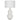 White Curved Lamp 