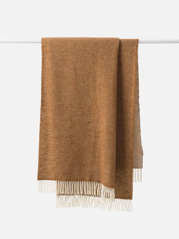 Wool Throw 130x180cm The White Place