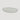 off white oval petal platter