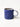 Blue spot sprinkle espresso mug  by Jones and Co, the white place, orange